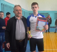 Самый молодой игрок турнира по мини-футболу Попков Дмитрий. 2017 год